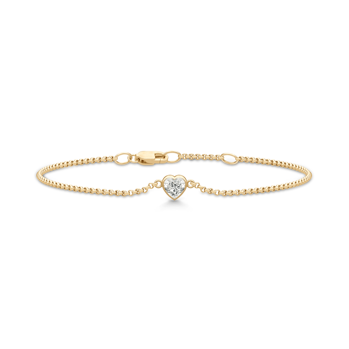 Amorina Armbånd med hjerteformet zirkonia, produktbilde