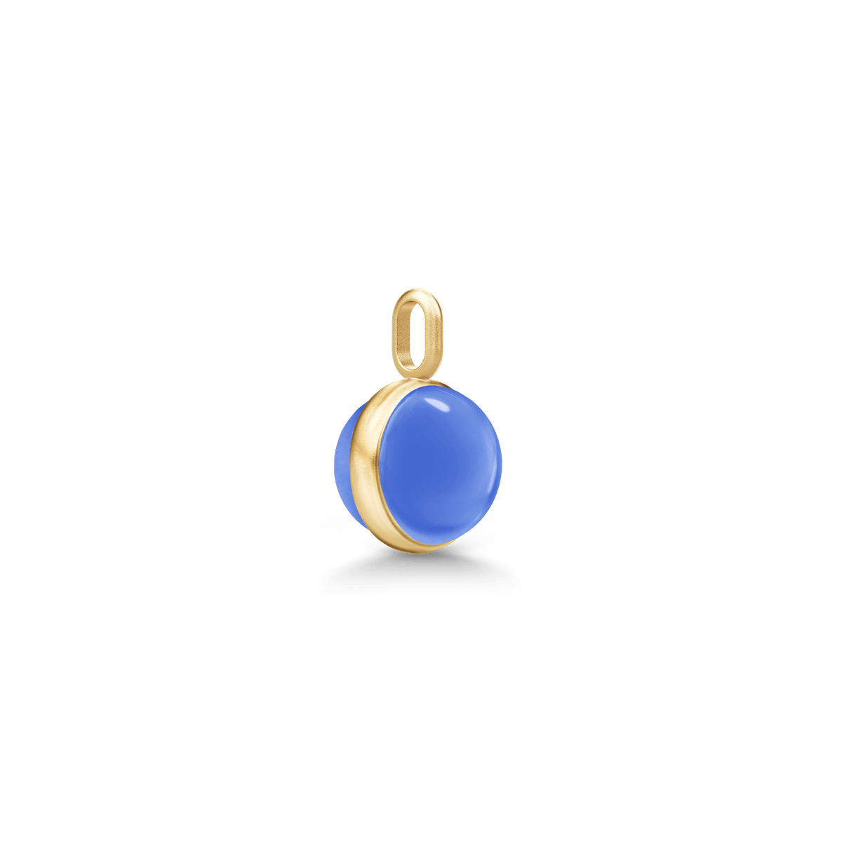 Little Prime Pendant i royalblå krystall sett fra siden