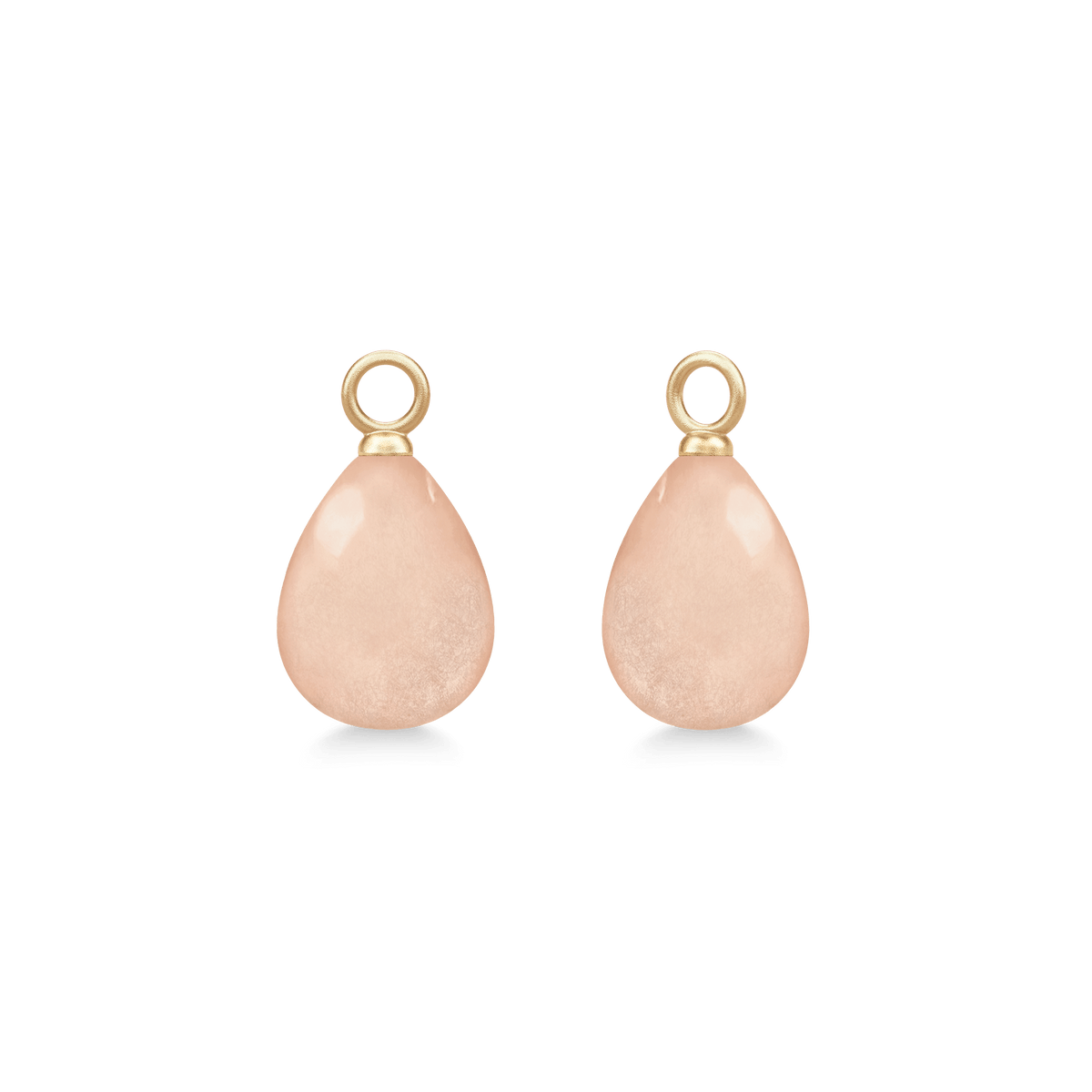 Elina Ear Pendant Rosy Moonstone