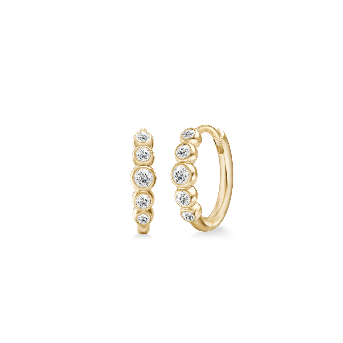 Pristine Medium Hoop PAIR