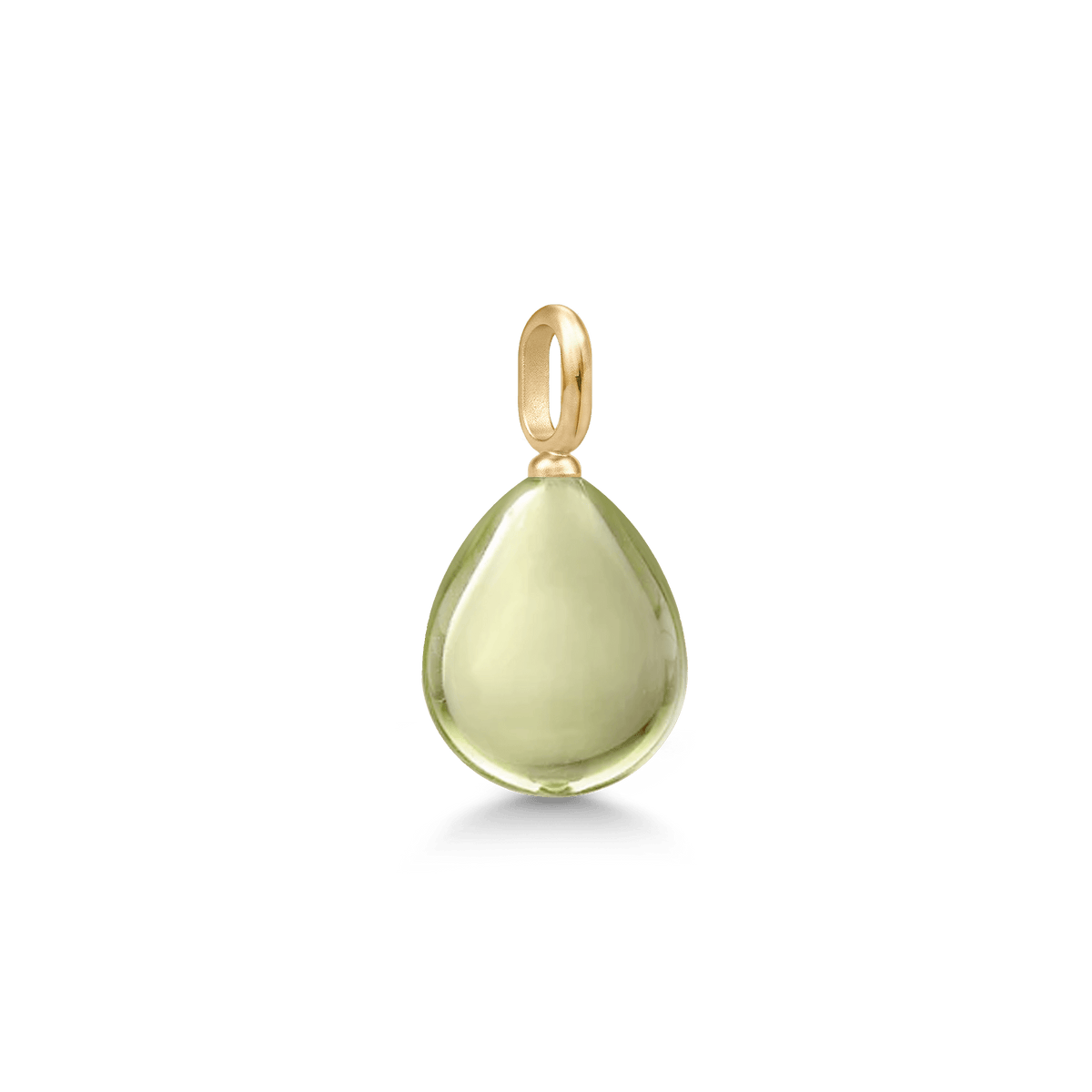 Prima Ballerina Pendant i grønn krystall, nærbilde