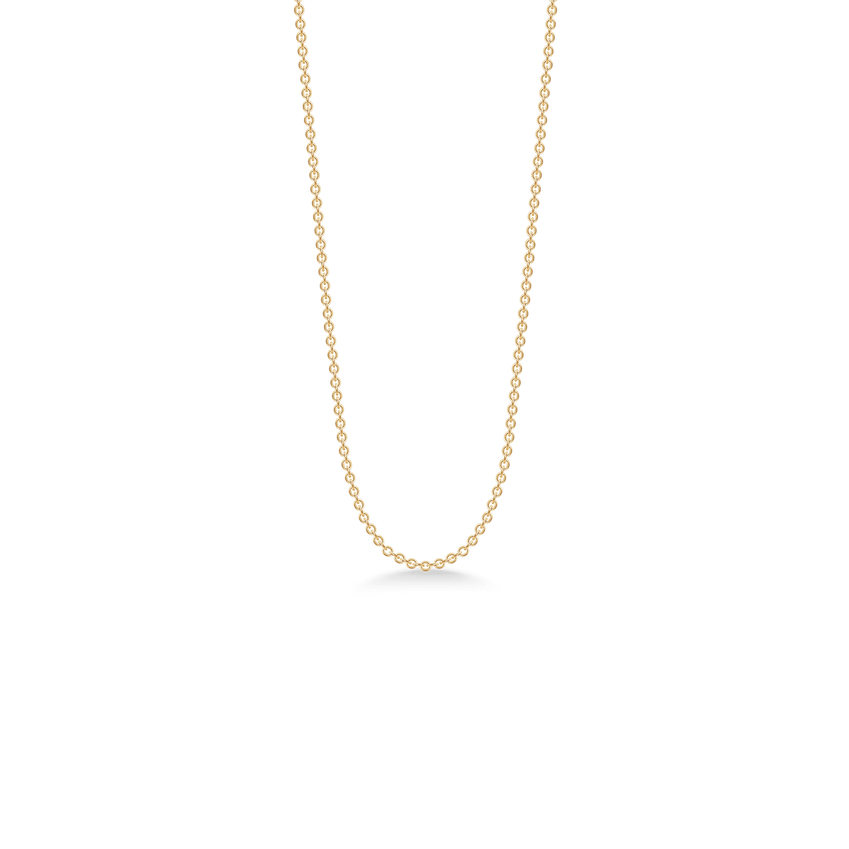 Classic Necklace - ankerkjede i 14 karat gull