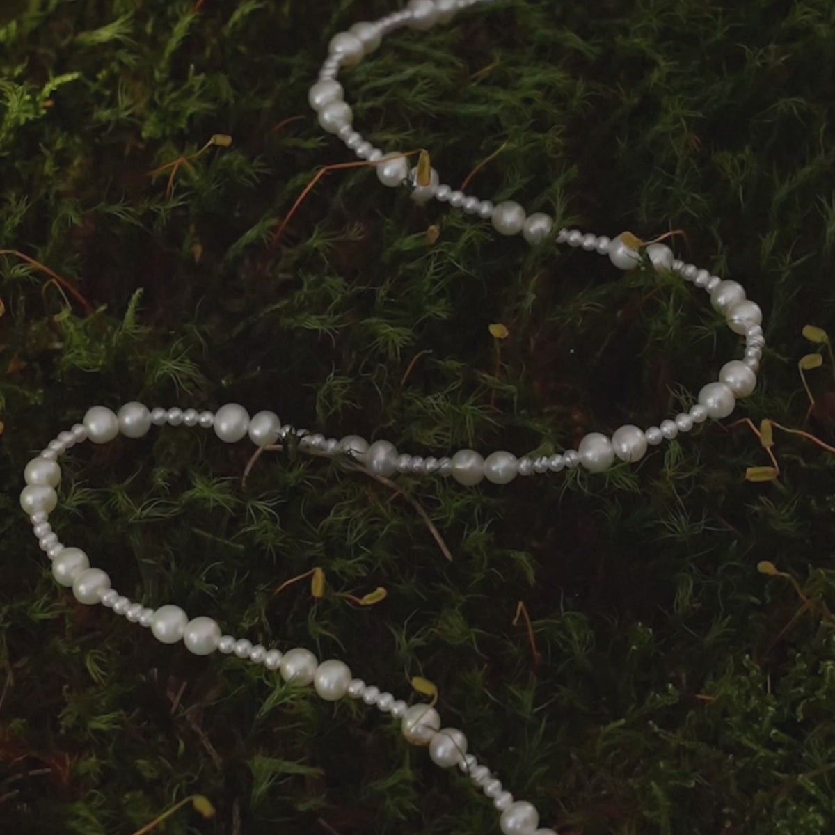 Video av Eden Necklace i 14K gull med ferskvannsperler