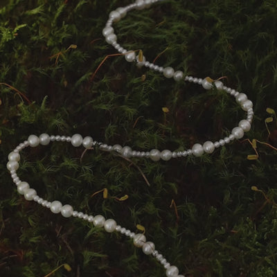 Video av Eden Necklace i 14K gull med ferskvannsperler